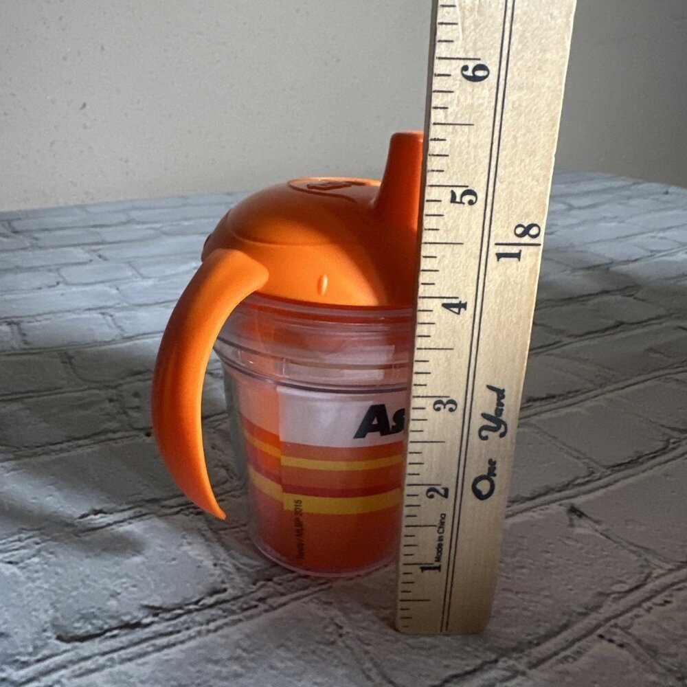 Tervis MLB My First Tervis Sippy Cup 6 oz Houston Astros BPA Free 9M+ - Picture 10 of 10